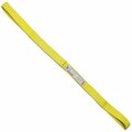 Hsi Nylon Sling, Eye and Eye Type 3, One Ply, 10 in Web Width, 8 ft Length, 16,000 lb Vertical Capacity EE1-810-08